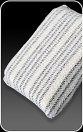 Striped knit applicator  Striped knit applicator
